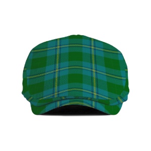 Clan Irving Tartan Flat Cap