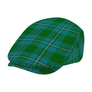 Clan Irving Tartan Flat Cap