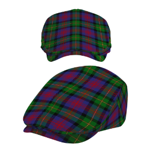 Clan Logan Tartan Flat Cap