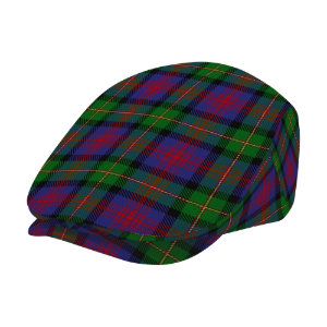 Clan Logan Tartan Flat Cap