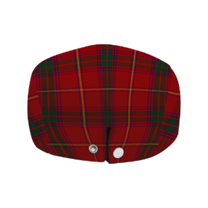 Irish County Galway Tartan Flat Cap