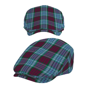 Dun Broch Tartan Flat Cap