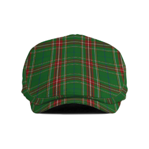 Clan Steel Tartan Flat Cap