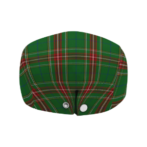 Clan Steel Tartan Flat Cap
