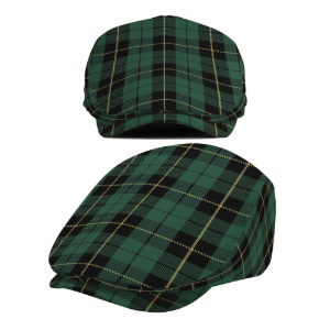 Clan Wallace Hunting Ancient Tartan Flat Cap