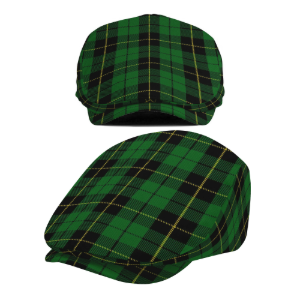 Clan Wallace Hunting Tartan Flat Cap