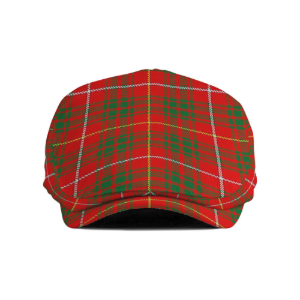 Clan Bruce Tartan Flat Cap