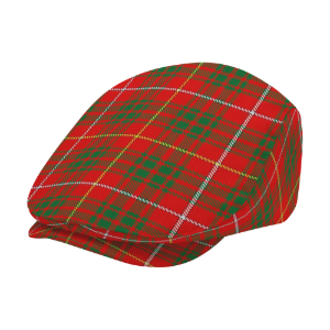Clan Bruce Tartan Flat Cap