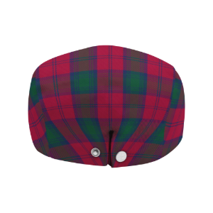 Clan Lindsay Tartan Flat Cap