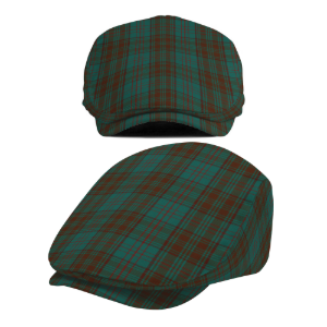 Irish County Dublin Tartan Flat Cap