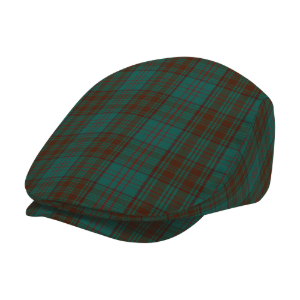 Irish County Dublin Tartan Flat Cap