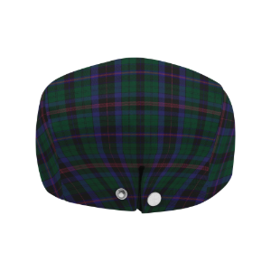 Phillips of Wales Tartan Flat Cap