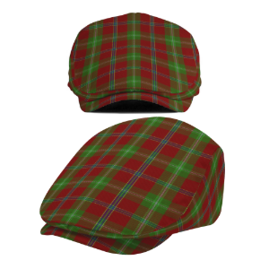Irish County Connemara Tartan Flat Cap