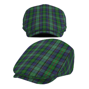 Irish Province Leinster Tartan Flat Cap