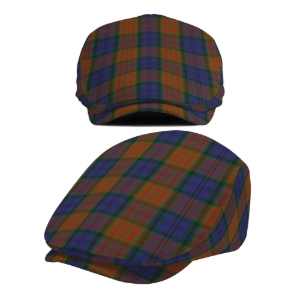 Irish County Longford Tartan Flat Cap
