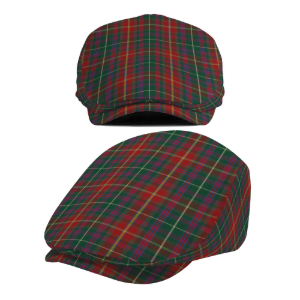 Irish County Meath Tartan Flat Cap