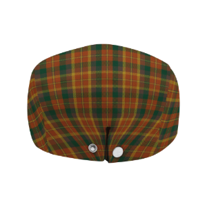 Irish County Monaghan Tartan Flat Cap