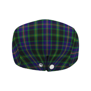 Irish County Offaly Tartan Flat Cap