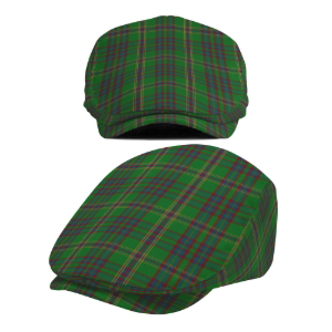 Irish County Westmeath Tartan Flat Cap