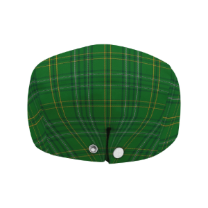 Irish County Wexford Tartan Flat Cap