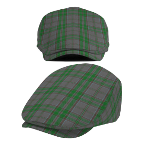 Irish County Wicklow Tartan Flat Cap