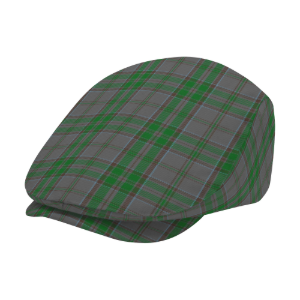 Irish County Wicklow Tartan Flat Cap