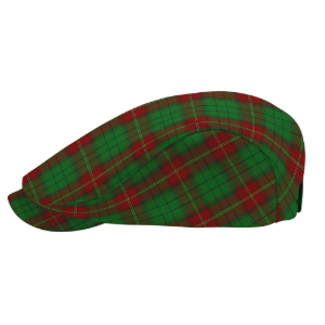 Irish Province Ulster Red Tartan Flat Cap