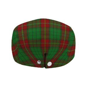Irish Province Ulster Red Tartan Flat Cap