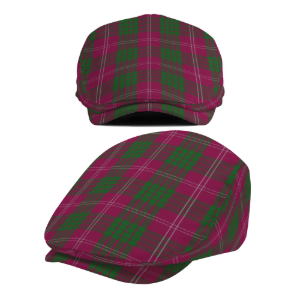 Clan Crawford Tartan Flat Cap