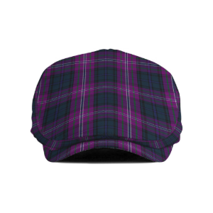 Scotland Forever Tartan Flat Cap
