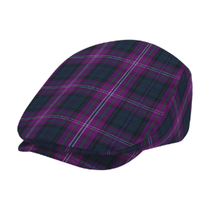 Scotland Forever Tartan Flat Cap