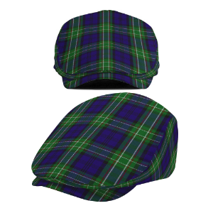 Clan MacAllen Tartan Flat Cap
