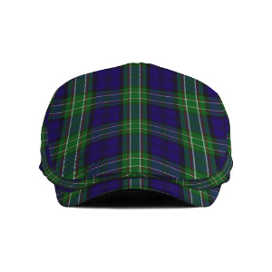 Clan MacAllen Tartan Flat Cap
