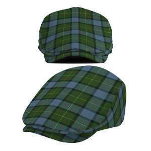 US State - California Tartan Flat Cap