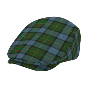US State - California Tartan Flat Cap
