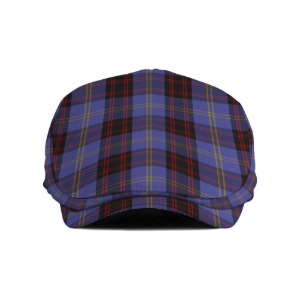 Clan Rutherford Tartan Flat Cap