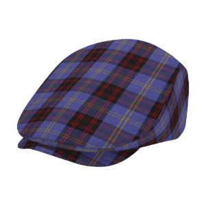 Clan Rutherford Tartan Flat Cap