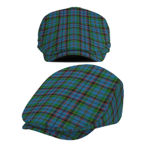 Clan Stinson Tartan Flat Cap