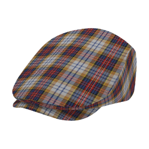 Clan MacInnes Hunting Tartan Flat Cap