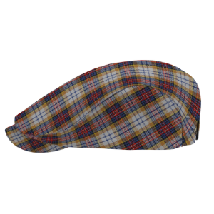 Clan MacInnes Hunting Tartan Flat Cap