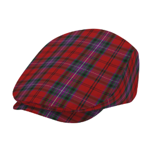 Clan Kelly of Sleat Tartan Flat Cap