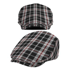Cornish - St Piran's Tartan Flat Cap