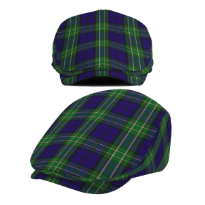 Clan Allen Tartan Flat Cap