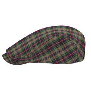 US State - Oregon Tartan Flat Cap