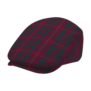 Clan Wanstall Tartan Flat Cap