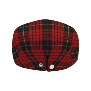 Clan MacQueen Tartan Flat Cap
