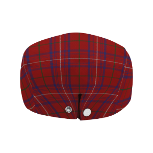 Clan Rose Tartan Flat Cap