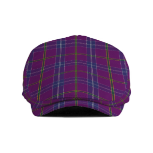 Clan Jackson Tartan Flat Cap