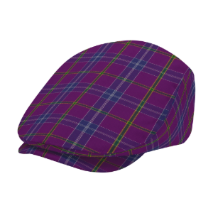 Clan Jackson Tartan Flat Cap