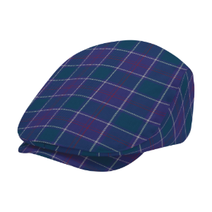 US Navy Tartan Flat Cap